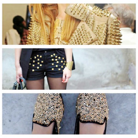 Los brillantes se utilizan mas para un evento de noche informal claro por ej. una salida con amigos etc,